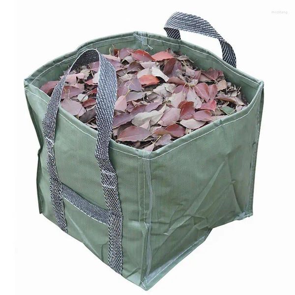 Sacs de rangement de jardin, sac à feuilles réutilisable, fourre-tout de jardinage, déchets de jardin pour feuilles de pelouse extérieure, fournitures de piscine pour la maison