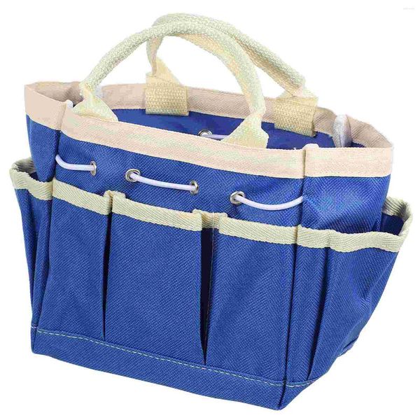 Bolsas de almacenamiento Contenedor de herramientas de jardín Versa Tote Carrier Toolkit Bag Toolbox Canvas