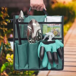 Sacs de rangement Outils de jardinage Sac Poignée Grande capacité Multi-poches Outil de jardinage domestique Accueil