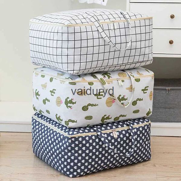 Sacs de rangement Géométrie Imprimé Sac à vêtements Organisateur de valise étanche à l'humidité pour placard Vêtements Paquet Literie Conteneur Boîte Savevaiduryd