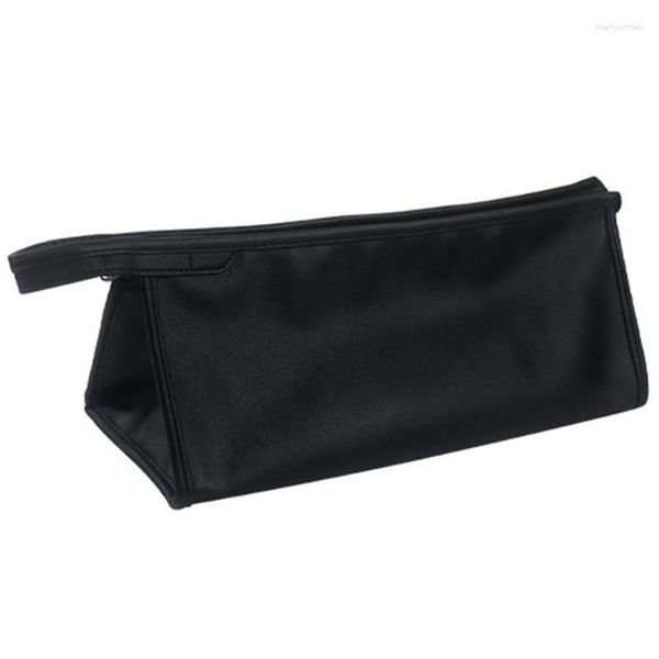 Sacs de rangement sèche-cheveux organisateur sac de protection Double couche sèche-cheveux noir voyage étui de transport anti-poussière étanche