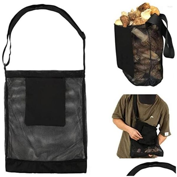 Sacs de rangement Mains - Sac de récolte de champignons Portable Cueillette de fruits Pratique Bushcraft Pochette Drop Livraison Maison Jardin Ménage Dhmmz