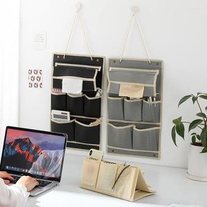 Opbergzakken hangende tas muur gemonteerde bureaublad dual-doMon fabric vouwbaar voor auto bedmulti-scene multi-scene