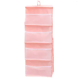 Sacs de rangement suspendus armoire chaussettes étagères placard organisateur étagère sac à main vêtements bacs accessoires en tissu porte-chaussures conteneur