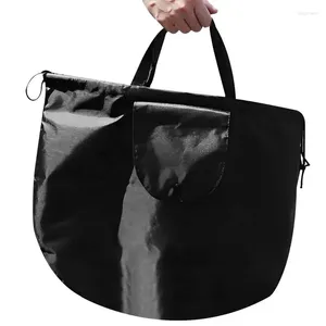 Sacs de rangement chapeau boîtier de voyage en sac de soudage léger sac portable avec un beau cordon de cordon pour l'entraînement cadeau de randonnée