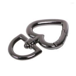 Opbergtassen hartvorm metalen swivel clasp lanyard snap hook veer klauw klimp 203f