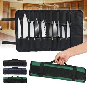 Opbergtassen Home Garden Multifunctionele Tool Practical Carry Handles Oxford Canvas Chisel Roll voor instrumentkast