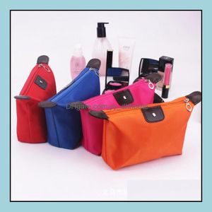 Opbergtassen Home Organisatie Huiskee Garden Lady Make -up Pouch Waterdichte cosmetische tas Koppeling naar DH6VG