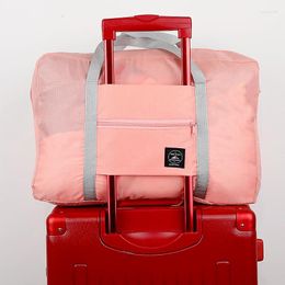 Bolsas de almacenamiento HOUSBAY Bolsa de edredón grande con cremallera para almacenar y proteger edredones Mantas Ropa Telas 2 asas para facilitar su transporte