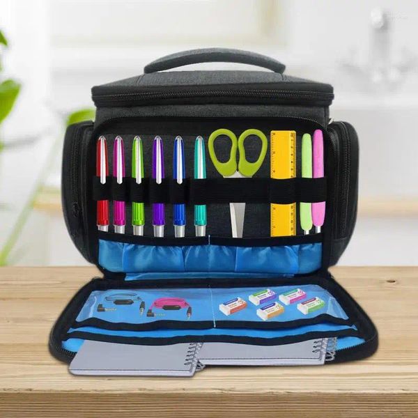 Bolsas de almacenamiento Bolsa de prensa de calor para el hogar Caso de transporte de Cricut Joy Portable con correas ajustables Manejo