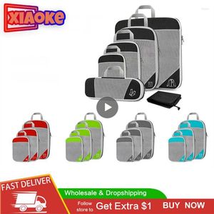 Sacs de rangement ménage sac à chaussures léger Portable bloc de voyage pratique organisateur ensemble valise 3/Nylon