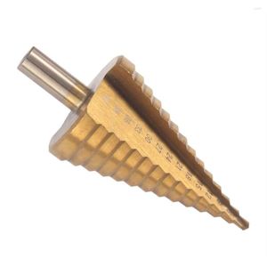 Sacs de rangement HSS Step Cone Drill Bit - 4-42Mm 14 tailles Outil de coupe de trous à tige ronde Acier à grande vitesse