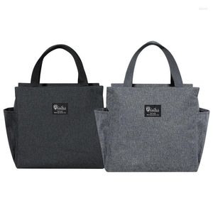 Sacs de rangement sac à déjeuner isolé fourre-tout étanche organisateur de pique-nique alimentaire thermique accessoires de voyage pour les femmes