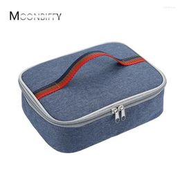 Sacs de rangement en tissu Oxford japonais, sac à déjeuner thermique portable, feuille d'aluminium épaisse