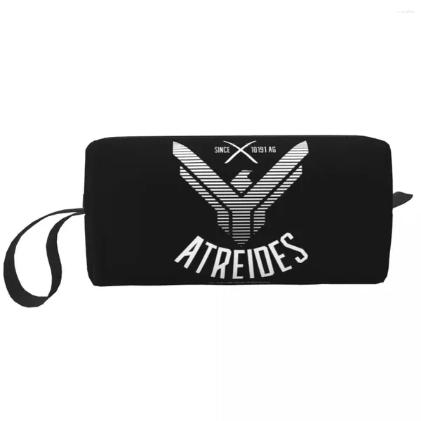 Sacs de rangement Kawaii Movie Dune Atreides Logo Travel Toitrage Sac Femme Femme Cosmetic Beauty Dopp Kit