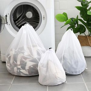 Sacs de rangement de grande capacité 60 80 cm Sac à linge à crampons pour vêtements sales draps de rideau de soutien-gorge épaissis