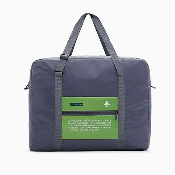 Bolsas de almacenamiento Bolsa de poliéster plegable de gran capacidad Ropa impermeable Bolsos de viaje unisex Organizador de embalaje Vt1597 Drop Deliv Dhej3