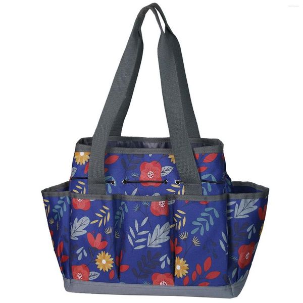 Sacs de rangement Grand sac à outils de jardinage Fourre-tout de jardin avec organisateur de poches profondes pour les femmes jardinières