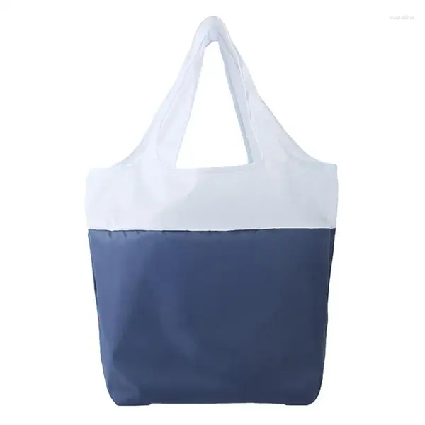 Sacs de rangement grand sac à main en tissu en coton sac adapté à la barre de shopping pliable épicerie réutilisable pour les femmes