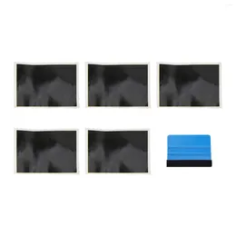 Bolsas de almacenamiento Grabado láser Marcado Color Papel Negro Marcador grabado Colorfast Resistente a los arañazos Multiusos para manualidades DIY