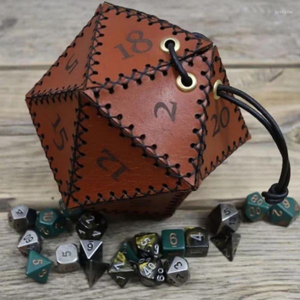 Sacs de rangement sac en cuir sramps à crampon pour le jeu de jeu de jeu de jeu