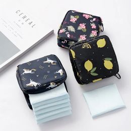 Opbergzakken Mooie Vrouwen Maandverband Organizer Purse Holder Servet Handdoek Opbergzakken Tampon Case Bag Maandverband Zakken