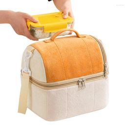 Sacs de rangement boîte à lunch conteneur étanche et étanche refroidisseur thermique sac Portable Durable sacs à main étui pour école en plein air