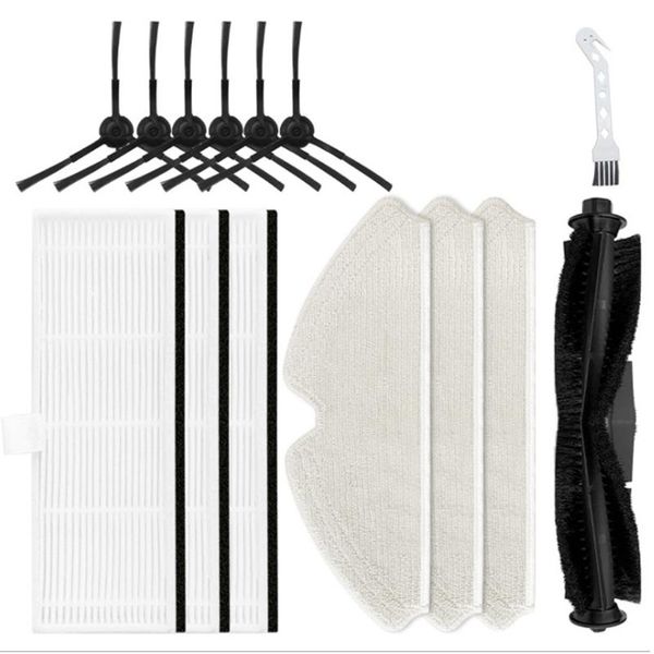 Sacs de rangement, brosse principale, filtre latéral, tissu de vadrouille, accessoires de remplacement pour Robot de balayage, adaptés à Uoni V980 PLUS