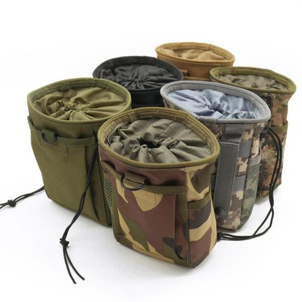 Sacs de rangement Hommes En Plein Air Tactique Taille Pack Sports Camping Chasse Ceinture Sac Mobile Téléphone Titulaire De La Carte Cas Dump Drop Pouch2226