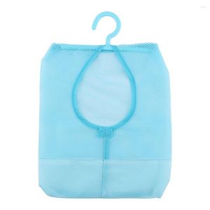 Sacs de rangement Sac en maille Filet de séchage Bleu Vert Rose Pour Lingerie Jouets pour enfants