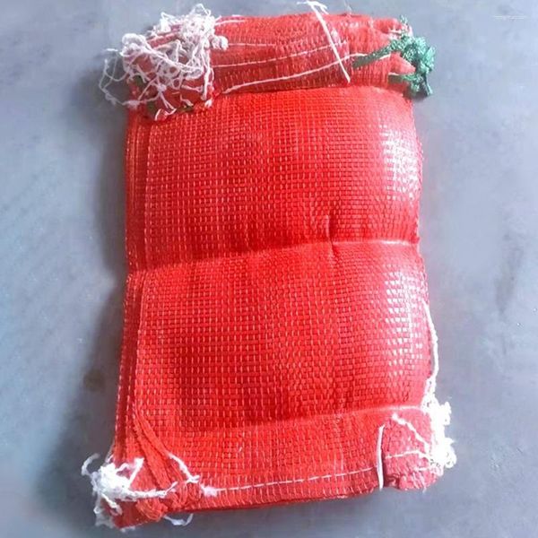 Bolsas de almacenamiento Bolsa de malla para cosechar zanahorias de alta calidad Cebolla reutilizable Cebollas vegetales transpirables para el hogar