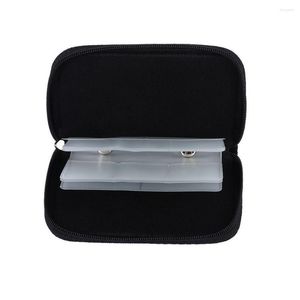 Opbergzakken Micro Fashion Wallet Box Memory Card Case met zak voor CF/SD/SDHC/MS/DS