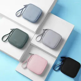 Opbergtassen mini oortelefoon beschermende tas doos pu case digitale lader hoofdtelefoon USB datakabel organizer met een zakje