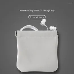 Sacs de rangement Mini sac de poche électronique de l'organisateur pour AirPods Câble d'écoute USB Boîte de protection Pocket Pocket