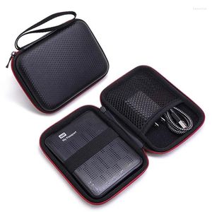 Sacs de rangement Chargeur Mobile Power Bank Banque Disque dur Datphone Data Cable Pouch Portable Eva Digital Accessories Organizer Case