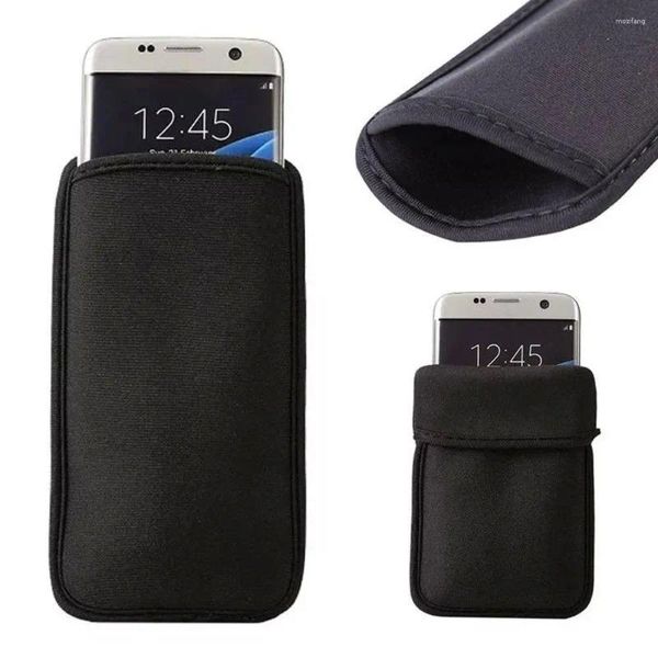 Sacs de rangement accessoires de téléphone portable pochette de rangement de batterie externe étanche sac en néoprène couverture souple