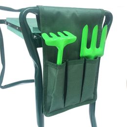 Opbergzakken Multifunctionele Tuin Kneelger Tooltas Tuinieren Knie Kruk Case Vouwen Pouch Gemakkelijk Draagbare Eco-vriendelijke