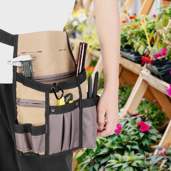 Bolsas de almacenamiento, bolsa multifuncional para herramientas de electricista, riñonera, soporte para cinturón, organizador, Kits de herramientas de jardín, paquetes de tela Oxford