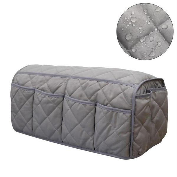 Sacs de rangement Multi poches étanche canapé accoudoir organisateur pour téléphone livre magazines TV télécommande canapé chaise repose-bras Cov286t