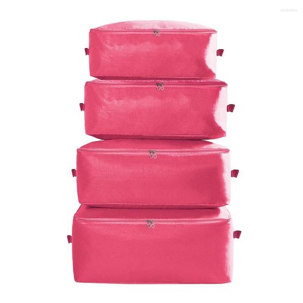 Sacs de rangement multifonction pour vêtements de couverture de couverture Organisateur de litière de litière de couverture Closet de tissu résistant à l'eau pliable grande capacité