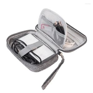 Sacs de rangement sac numérique multifonctionnel charge trésor câble de données USB boîte de disque casque petit organisateur