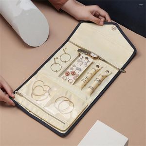 Sacs de rangement multifonctionnels pliants bijoux sac de haute qualité Portable Bracelet boucles d'oreilles collier en gros