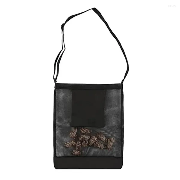 Sacs de rangement Champignon Soucheur de nourriture mains libres Sac de cueillette Mesh conception de fruits respirant