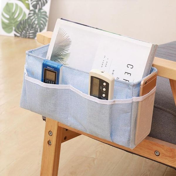 Bolsas de almacenamiento Mutifunción Bedside Hanging Organizer Bag Asiento para el automóvil