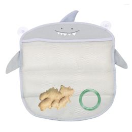 Opbergzakken Net Mesh Bag Thuisbenodigdheden Muurzuiger Hangende keuken Badkamer Babybadje Speelgoed Shampoo Organizer Cartoon