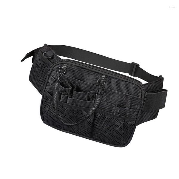 Bolsas de almacenamiento Organizador de enfermería Bolsa Bolsa de herramientas de atención práctica Fanny Pack para enfermeras