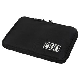 Opslagzakken Organisator Systeemkit Kit Case Bag Digitale apparaten USB -gegevenskabel Oortelefoon Draad Pen Travel Insert 5076