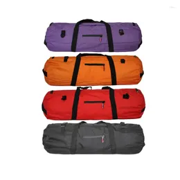 Bolsas de almacenamiento al aire libre Bolsa de carpa plegable multifunción Bolso de equipaje impermeable bolsillo para dormir para caminar para acampar Viajes