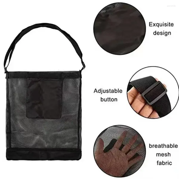 Bolsas de almacenamiento Bolsa de tela Oxford para herramientas de recolección de hongos Correa ajustable ajustable externo externo