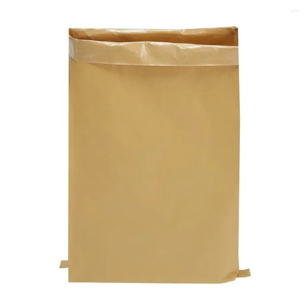 Sacs de stockage EmballagePapier-plastique Composite Sac Poudre Granulaire Matériau Ingénierie Kraft Emballage En Peau De Serpent